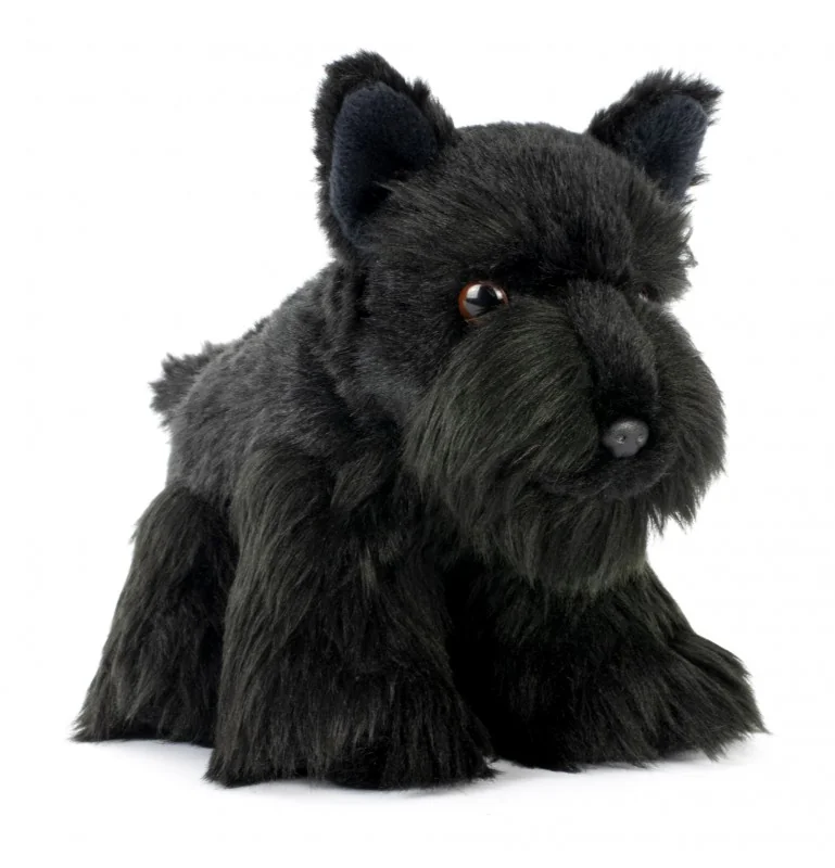 Peluche terrier écossais - 21 cm signée Living Nature Peluche terrier écossais - 21 cm signée Living Nature