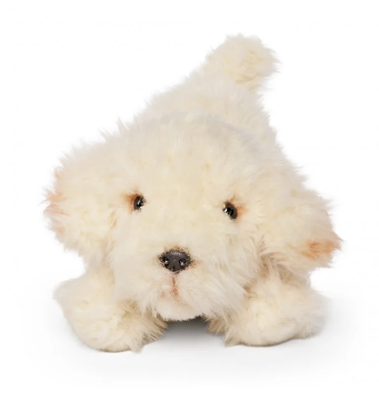 Peluche chiot Labradoodle - 25 cm signée Living Nature Peluche chiot Labradoodle - 25 cm signée Living Nature