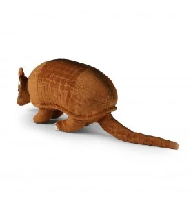 Peluche tatou - 28 cm signée Rappa, vue de dos Peluche tatou - 28 cm signée Rappa, vue de dos