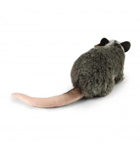 Peluche opossum - 27 cm signée Rappa, vue de dos