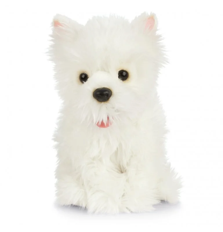 Peluche Westie - 24 cm signée Living Nature Peluche Westie - 24 cm signée Living Nature