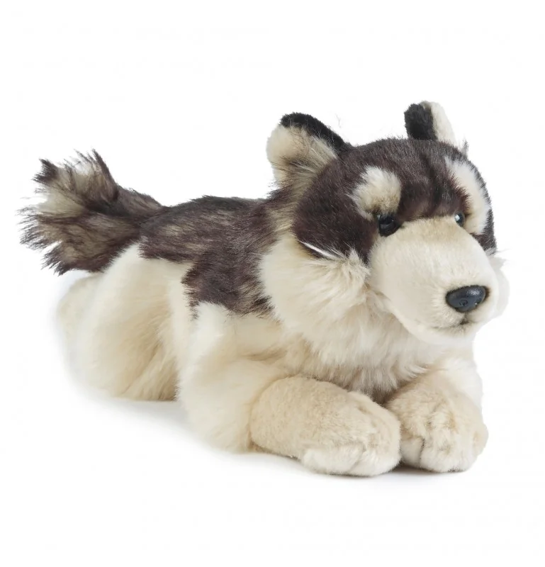 Peluche loup - 38 cm signée Living Nature Peluche loup - 38 cm signée Living Nature