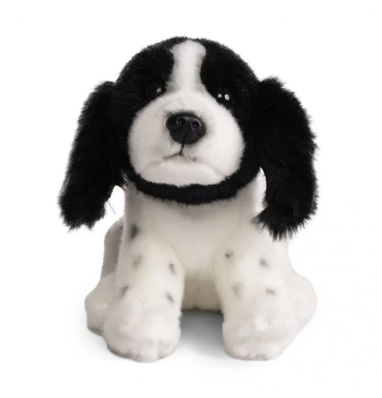 Peluche épagneul springer anglais - 15 cm signée Living Nature Peluche épagneul springer anglais - 15 cm signée Living Nature