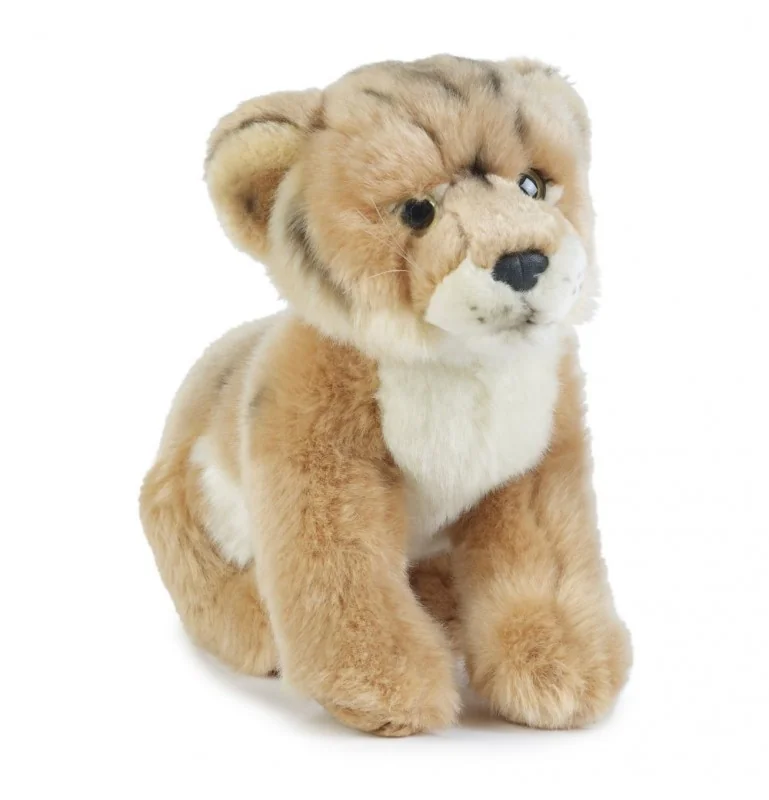 Peluche Lionceau - 25 cm signée Living Nature