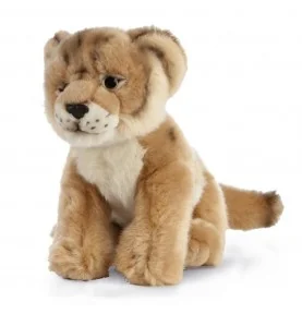 Peluche Lionceau - 25 cm signée Living Nature