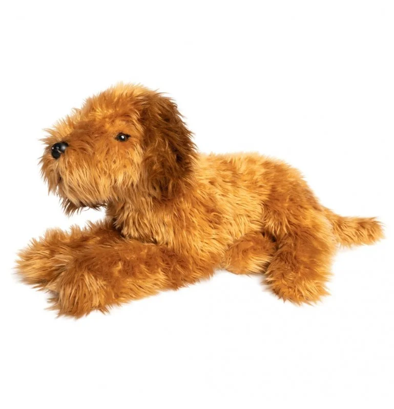 Peluche Labradoodle marron - 48 cm signée Living Nature Peluche Labradoodle marron - 48 cm signée Living Nature