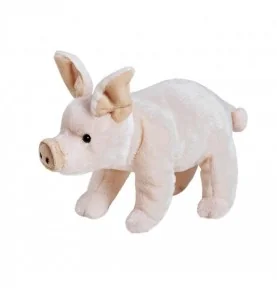Peluche cochon - 20 cm signée ANIMA