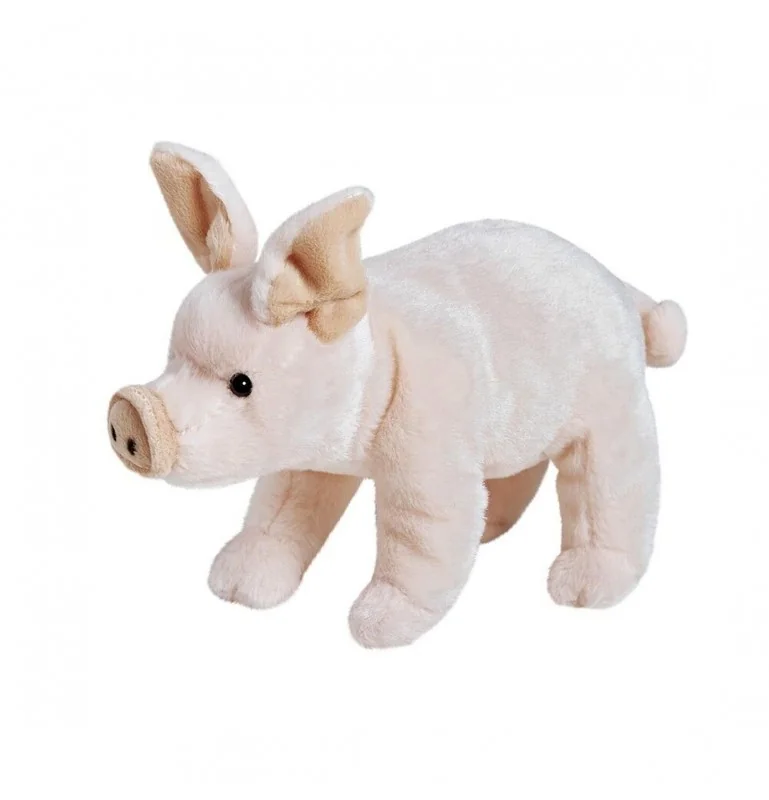 Peluche cochon - 20 cm signée ANIMA
