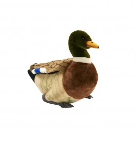 Peluche canard colvert - 34 cm signée HANSA Creation