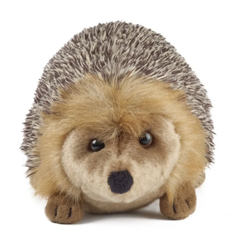 Peluche hérisson - 22 cm signée Living Nature, vue de face Peluche hérisson - 22 cm signée Living Nature, vue de face