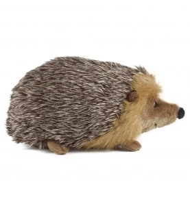Peluche hérisson - 22 cm signée Living Nature, vue de profil Peluche hérisson - 22 cm signée Living Nature, vue de profil