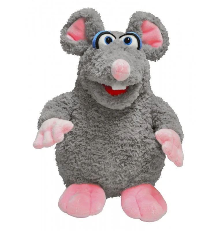 Marionnette à main souris Klette signée Living Puppets Marionnette à main souris Klette signée Living Puppets