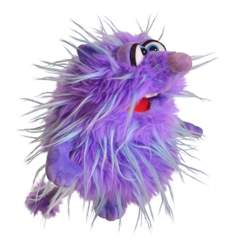 Marionnette à main petit monstre Babbel signée Living Puppets Marionnette à main petit monstre Babbel signée Living Puppets