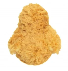 Peluche poussin Daisy - 10 cm signée Teddy Hermann, vue de dos