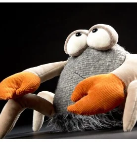 Peluche crabe "Kick Click" signée Sigikid Peluche crabe "Kick Click" signée Sigikid