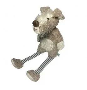 Peluche bio chien beige signée Pat & Patty