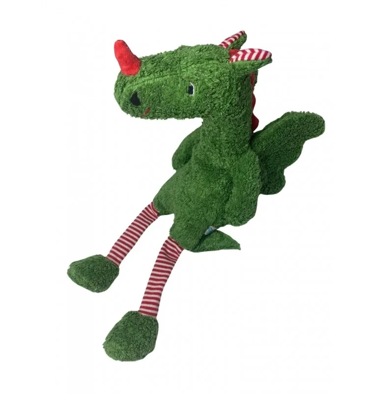 Peluche dragon bio "Tattie" signée Pat & Patty