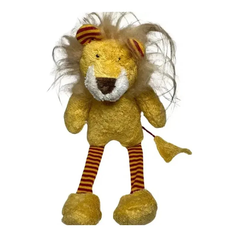 Peluche lion bio signée Pat & Patty