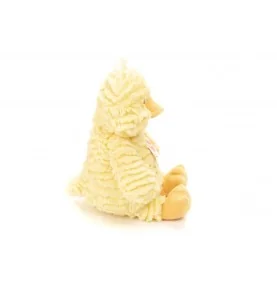Peluche poussin Franzi - 25 cm signée Teddy Hermann, vue de profil Peluche poussin Franzi - 25 cm signée Teddy Hermann, vue de profil