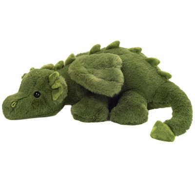 Peluche Dragon Cleo - 32 cm, vue de profil