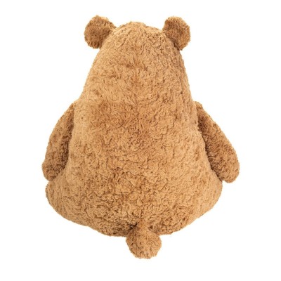 Peluche Ours Brun James - 70 cm signée Teddy Hermann, vue de dos