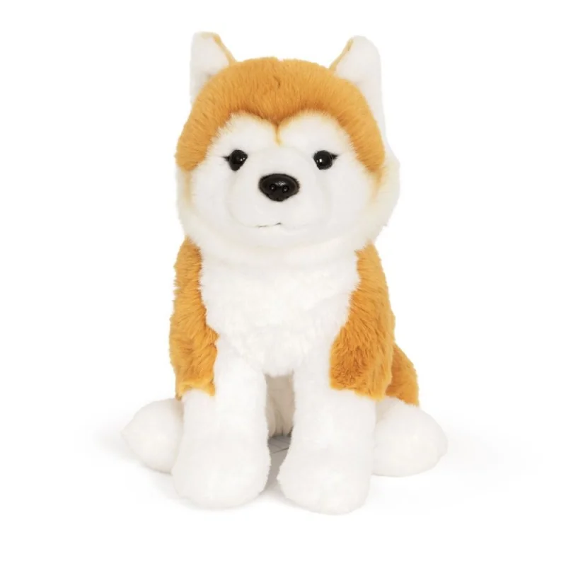 Peluche Chien Shiba Inu - 20 cm signée Living Nature, vue de face Peluche Chien Shiba Inu - 20 cm signée Living Nature, vue de face