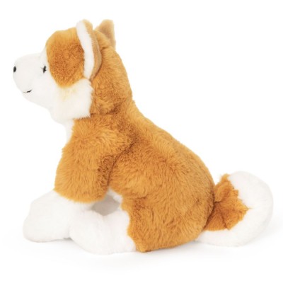 Peluche Chien Shiba Inu - 20 cm signée Living Nature, vue de profil Peluche Chien Shiba Inu - 20 cm signée Living Nature, vue de profil