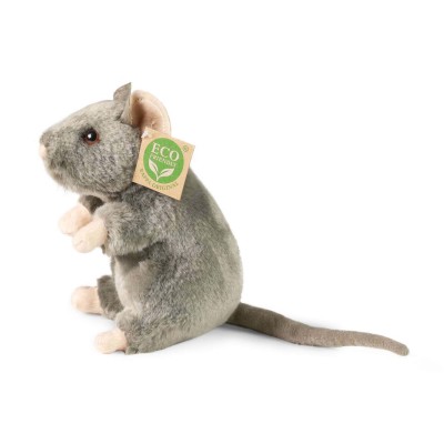 Peluche Souris - 16 cm signée Rappa, vue de face Peluche Souris - 16 cm signée Rappa, vue de face