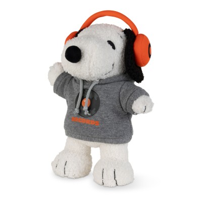 Peluche Snoopy DJ - 23 cm signée Bon Ton Toys