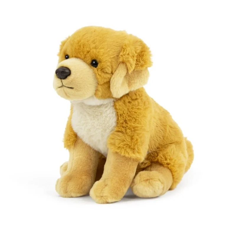 Peluche Golden Retriever - 30 cm signée Living Nature