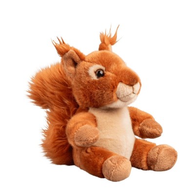 Peluche Écureuil - 17 cm Têtabizous signée Anima