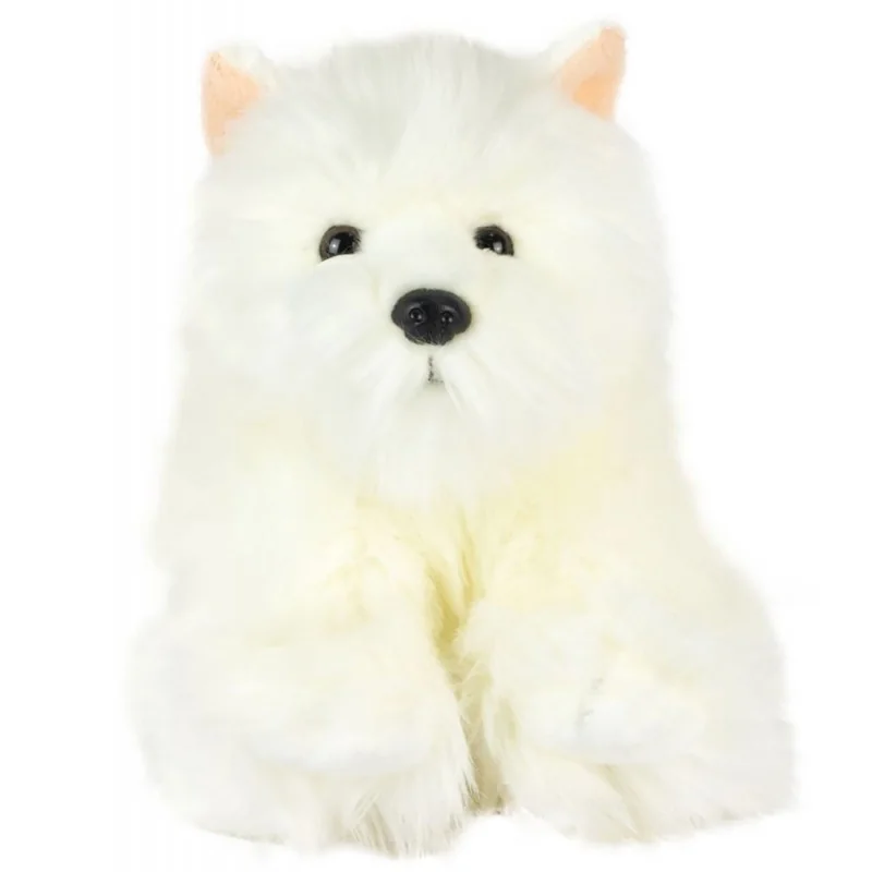 Peluche Westie - 20 cm signée Living Nature Peluche Westie - 20 cm signée Living Nature
