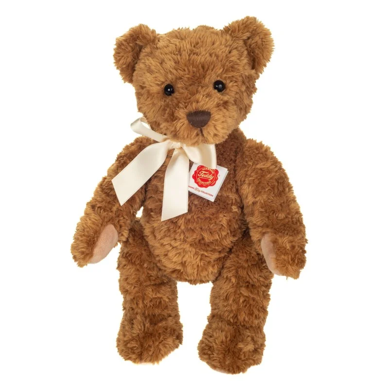 Peluche Ours Classique Marron Articulé - 37 cm signée Teddy Hermann