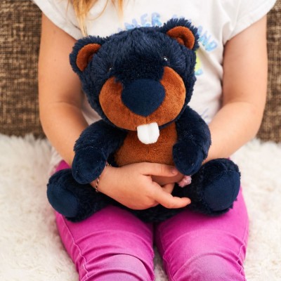 Peluche bouillotte castor Signée L'artisan du Bien-Etre Peluche bouillotte castor Signée L'artisan du Bien-Etre