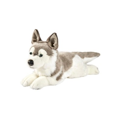 Peluche Husky - 42 cm signée Anima