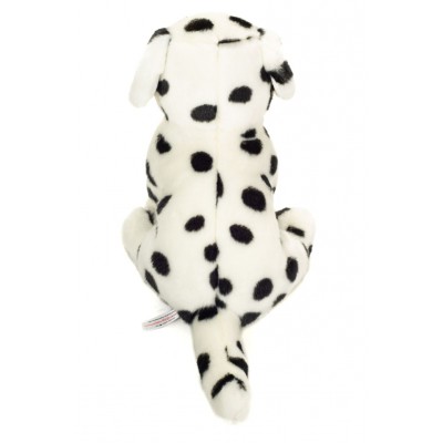 Peluche Dalmatien Assis - 27 cm signée Teddy Hermann, vue de dessus