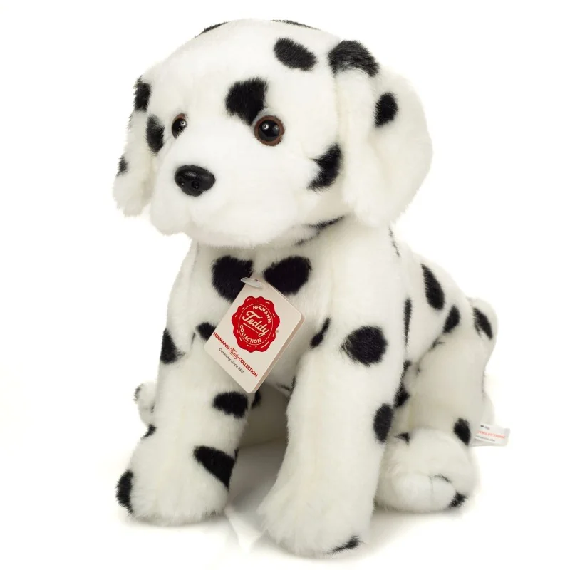 Peluche Dalmatien Assis - 27 cm signée Teddy Hermann