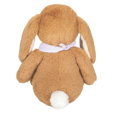 Peluche Lapin Beige Betty - 28 cm signée Teddy Hermann, vue de dos Peluche Lapin Beige Betty - 28 cm signée Teddy Hermann, vue de dos