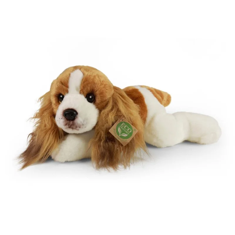 Peluche Cavalier King Charles Couché - 30 cm signée Rappa Peluche Cavalier King Charles Couché - 30 cm signée Rappa
