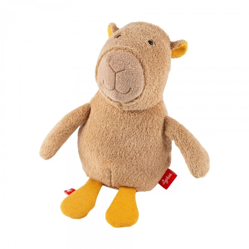 Peluche Capybara Brun en Fibres Naturelles - 30 cm signée Sigikid Peluche Capybara Brun en Fibres Naturelles - 30 cm signée Sigikid