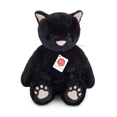 Peluche Chat Noir Tilly - 35 cm signée Teddy Hermann