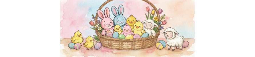 Peluche Pâques